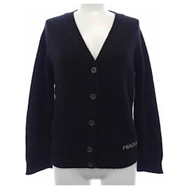 Cardigan en mélange de cachemire Prada