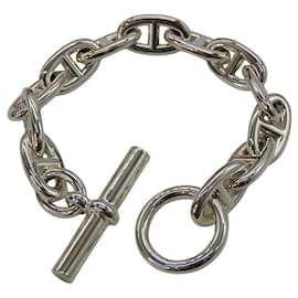 Bracelet Hermes Chaine d'Ancre Ag925 Taille 17 - Hermès