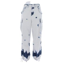 Dior Cargo-Hose tie & dye