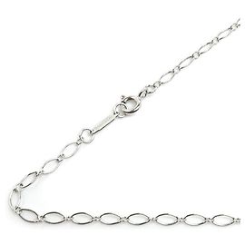 Collana a maglie ovali in oro bianco 18K di Tiffany & Co.
