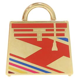 Hermes Kelly Handbag Charm in Gold - Hermès