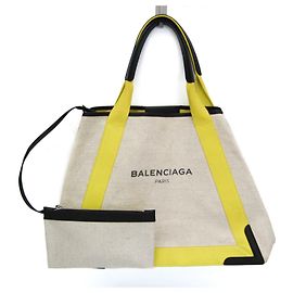 Borsa Balenciaga Navy Cabas M Blu Notte