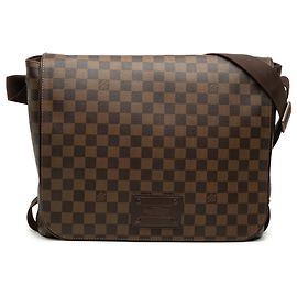 Louis Vuitton Marrone Damier Ebene Brooklyn GM