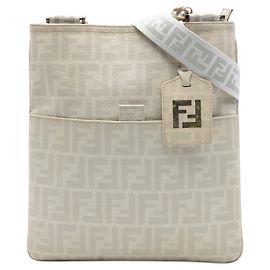 Fendi Beige Zucca Spalmati Crossbody