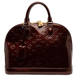 Louis Vuitton Alma PM Monogram Vernis rosso