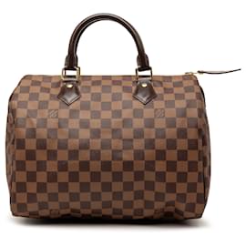 Louis Vuitton Marrone Damier Ebene Speedy 30