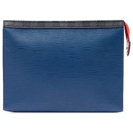Louis Vuitton Pochette Voyage MM Epi blu