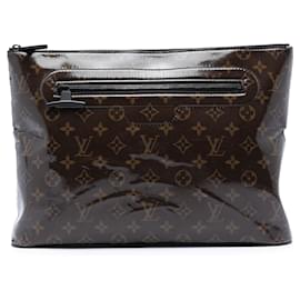 Pochette Louis Vuitton Monogram Glaze Marrone Cosmos