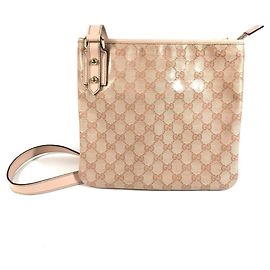 Pochette a tracolla Gucci rosa con logo GG