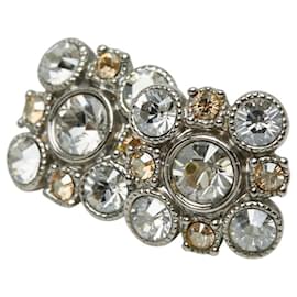 Orecchini Chanel in metallo argento