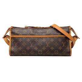 Borsa a tracolla lunga Louis Vuitton Monogram Popincourt