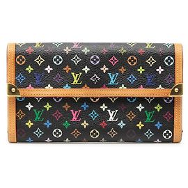 Portafoglio Louis Vuitton Monogram Multicolor Portefeuille Tresor International