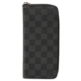 Portafoglio monete Louis Vuitton Damier Graphite