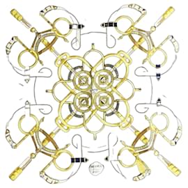Hermes Seidentuch Carré 90 EPERON D'OR - Hermès