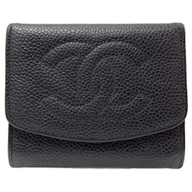 Monedero Chanel Coco Mark Stitch con herrajes dorados