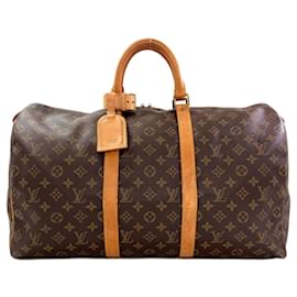 Borsa Boston Louis Vuitton Monogram Keepall 50