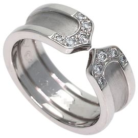 Cartier C2 Diamond Band Ring Ring