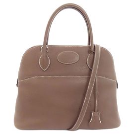 Hermès Hermes Bolide 31 Handtasche in Etoupe Gray