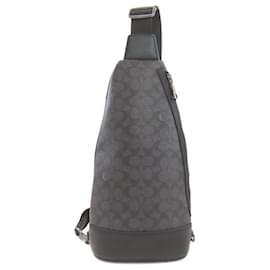 Coach CY801 Dominique Signature Umhängetasche