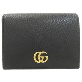 Cartera de doble pliegue Gucci GG Marmont Double G