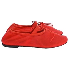 Bailarinas Mary Jane Glove Proenza Schouler en poliamida roja