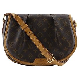 Louis Vuitton Menilmontant Monogram Shoulder Bag
