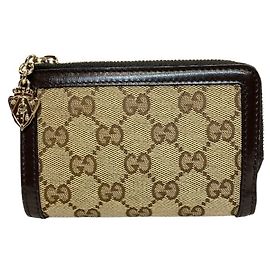 Gucci GG Canvas Kompakter Bifold-Geldbeutel