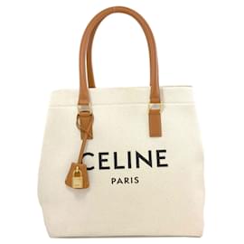 Borsa Tote Orizzontale in Tela Celine - Céline