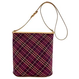 Borsa a tracolla Burberry Blue Label con motivo Check