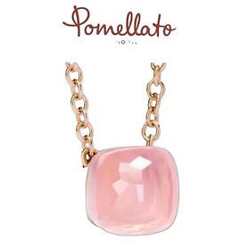 Colar Pomellato Nudo Petit em ouro rosa 18K