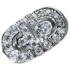 Bulgari Bvlgari 18K Weißgold Diamantring