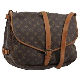 Louis Vuitton Saumur Monogram Canvas 35