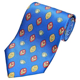 Gianni Versace Cravatta in seta Medusa Head