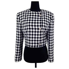 Giacca corta Versace Jeans Couture pied-de-poule