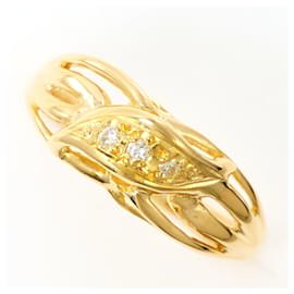 Autre Marque 18K Gelbgold Diamantring