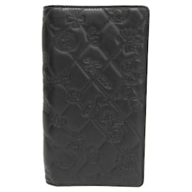 Chanel Lucky Symbols Yen Geldbörse aus geprägtem Matelassé-Leder