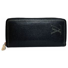 Louis Vuitton Black Leather Coin Purse