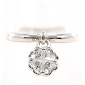 18K Weißgold-Ring mit Zirkonia - Autre Marque