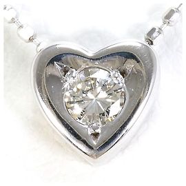 Autre Marque Collana in oro bianco 18K e diamanti