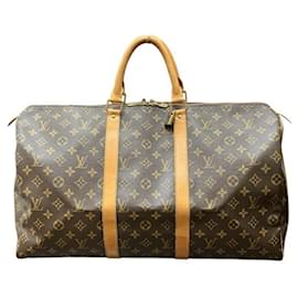 Borsa Louis Vuitton Monogram Keepall 50