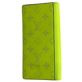 Portafoglio lungo Louis Vuitton Taigarama Portefeuille Brazza NM