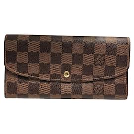 Louis Vuitton Damier Portefeuille Emilie Long Wallet