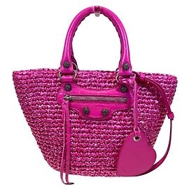 Borsa a mano Balenciaga Le Cagoul Panier Small