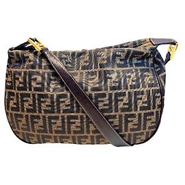 Borsa a mano e borsa a tracolla Fendi Zucca FF Logo