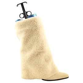 Ralph Lauren Botas forradas beige
