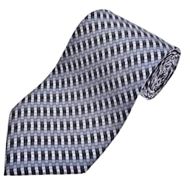 Cravatta in seta a quadri Gucci