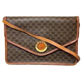 Celine Macadam Pattern Shoulder Bag - Céline