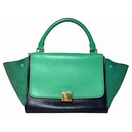 Sac à main 2-en-1 / Sac à bandoulière Celine Trapeze - Céline