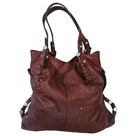 Autre Marque Borsa in pelle B.Makowsky Bordeaux