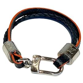 Bracciale Charm Louis Vuitton Damier Graphite